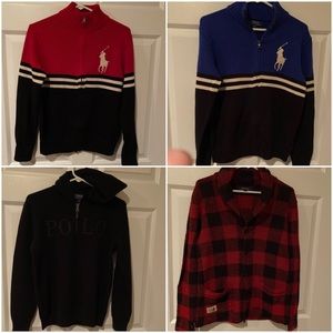 Ralph Lauren Big Boys 4pc BUNDLE size LARGE